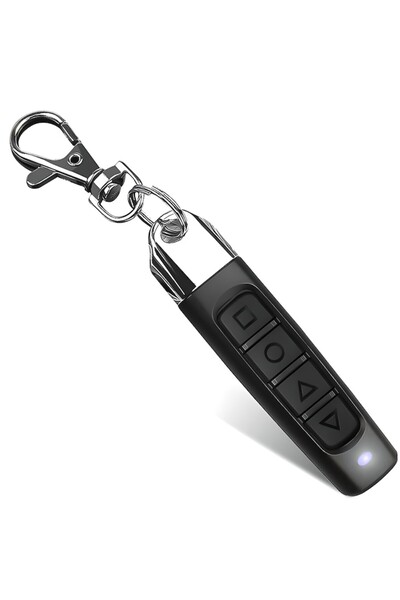 AB HOMES Universal Learning Remote TechPro, 4 Buttons, Range 50-100m, 433 MHz, Battery Powered, for Gat