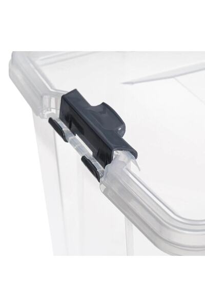 AB HOMES Plastic Storage Box with Lid 20L
