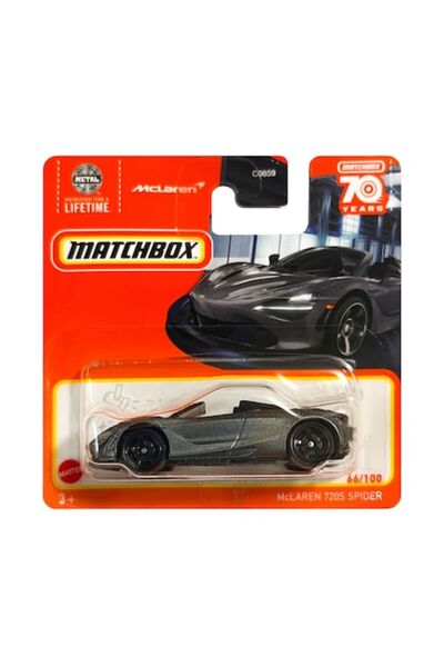 Matchbox Masinuta Matchbox, 2019 McLaren 720S Spider, Gri, 1:64