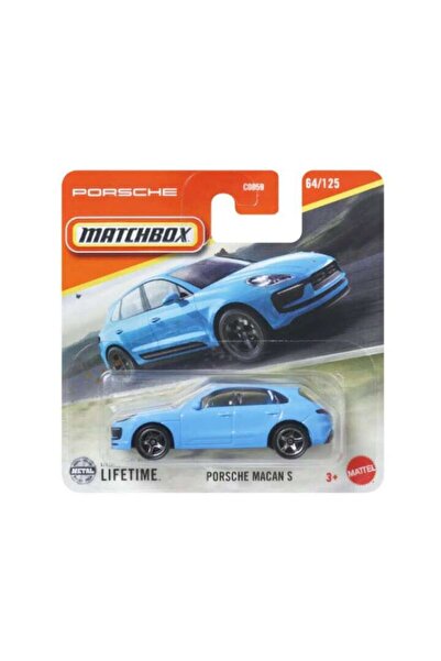 Matchbox Masinuta Porsche Macan S, albastru, 1:64