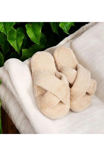 SWORD Winter Cross Women's Slippers |   Plush Wool House Slippers |   Non-Slip Base