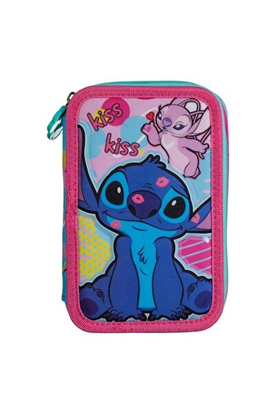 AB HOMES Penar Echipat Triplu 3D Roz Vernil Stitch 13x6x20cm