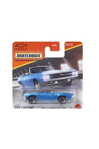 Matchbox Masinuta Metalica Camaro SS 396, Albastra scara 1:64
