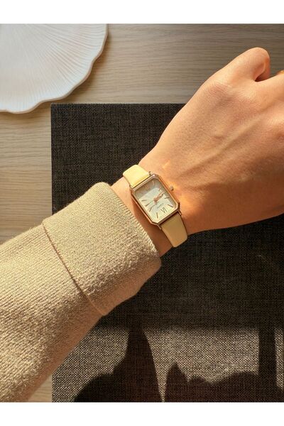 rubsey Retro Minimal Leather Cord Vintage Women's Wristwatch