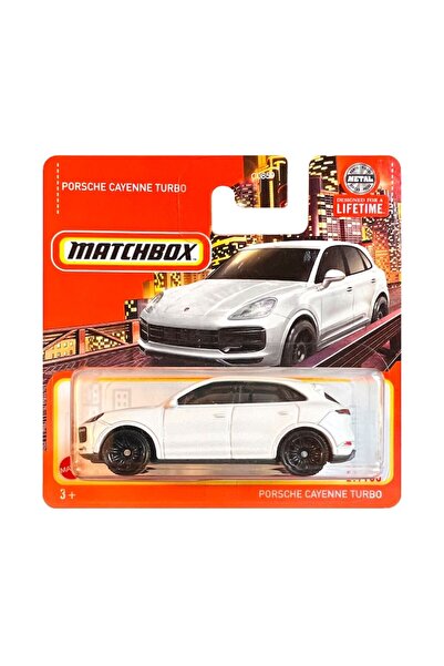 Matchbox Mașină metalică Matchbox, Porsche Cayenne Turbo, 1:64, Alb