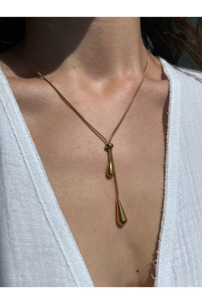 Hora Asansör zincir Gold Gold Premium Kolye