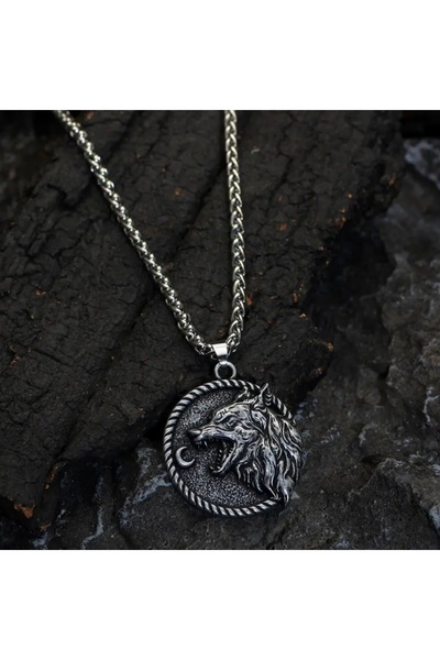 BulindaSHOP Wolf King Necklace