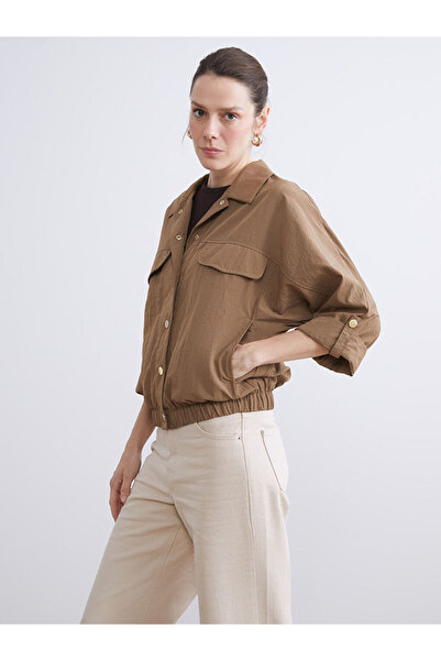 LC Waikiki Poplin Women's Shirt Jacket