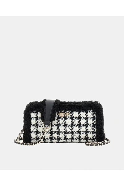 Guess Cristi Kadın Siyah Yün Karışımlı El Çantası HWQT8139720-BML