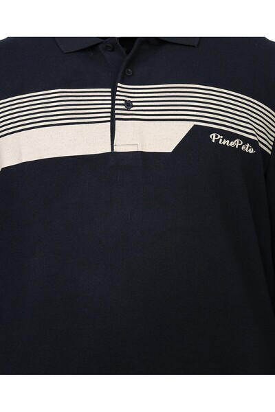 tambattal Φούτερ Σελανίκη με στάμπα μεγάλου μεγέθους με λαιμόκοψη πόλο (φαρδιά άνετη εφαρμογή)