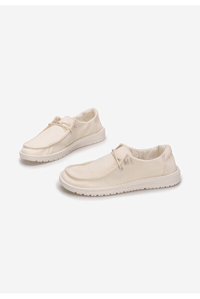 B T Shoes Béžové dámské polobotky Velonia