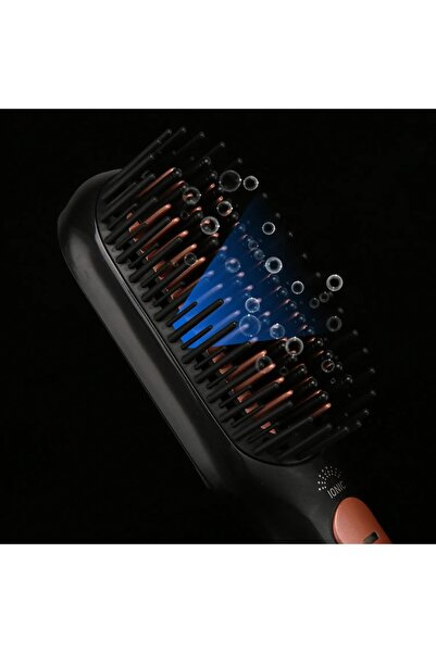 Generic New 3In1 Multi-Style Professional Hair Dryer Joy Brush, Straightening Negative Ion HarBrush Hot Air