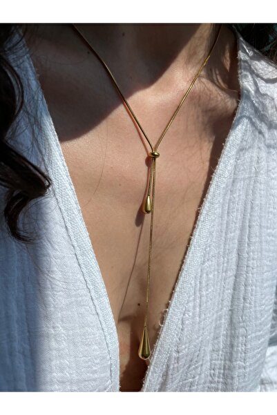 Hora Asansör zincir Gold Gold Premium Kolye