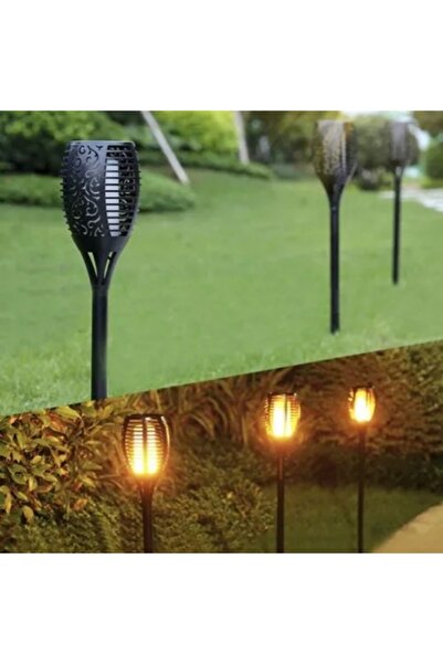 KESNUP Lampă solară LED, model lanternă, 51 cm, neagră