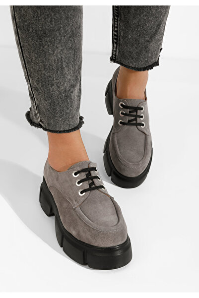 B T Shoes Pantofi casual cu platformă Catarina gri