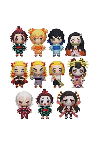 NECO TOYS MONO 74570 Monogram Demon Slayer Klipsli Sürpriz Figür Seri 5