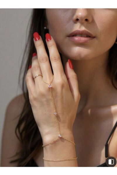 Sense of Atelier حجر شاهميران الوردي المثلث الصغير