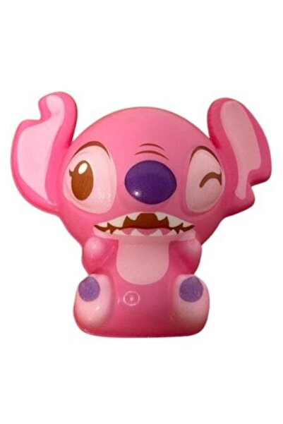 Stitch Jucărie interactivă cusătură, roz, burete moale, antistres, 3 ani