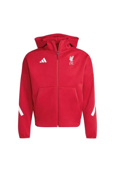 adidas Men's Red Jacket Lfc Anth Jkt Jw5484