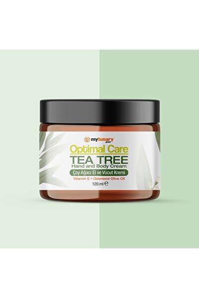 My Binary Global كريم اليدين والجسم بزيت شجرة الشاي من أوبتيمال كير 120 مل