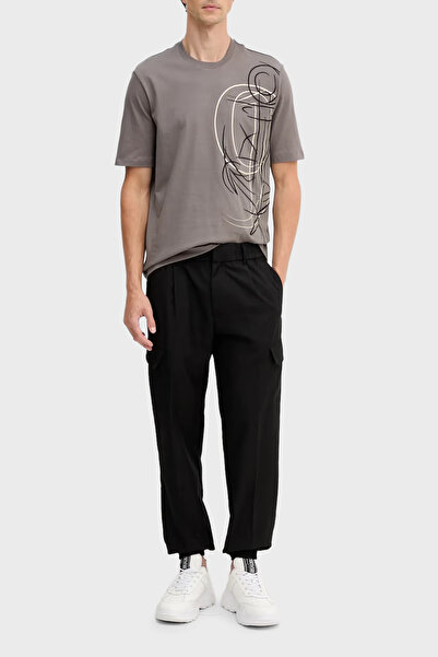 Armani Exchange Relaxed Fit Normal Bel Lastikli Paça Kargo Pantolon Erkek PANTOLON XM001208 AF12041