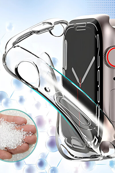 shop Apple 44 Series Watch Compatible Silicone Screen Protector Case