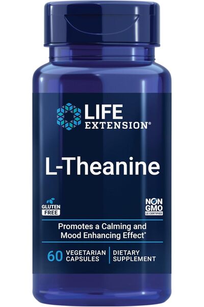 Life Extension L-Theanine 200 Mg 60 Caps