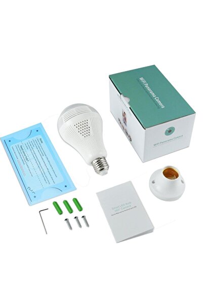 Genel Markalar Ampul Şeklinde Güvenlik Kamerası (5273)