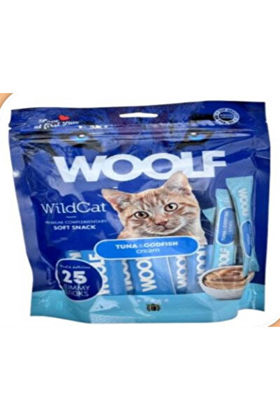 WOOLF عصار بنكهة التونا وسمك القد 25*14غ