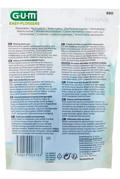 GUM Easy-Flossers, 30 Pcs
