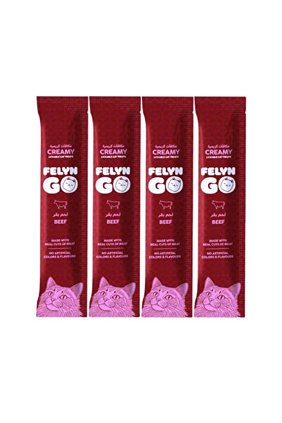 Felyn Go مكافاءة عصار فلاين قو لحم بقري 4*15غ