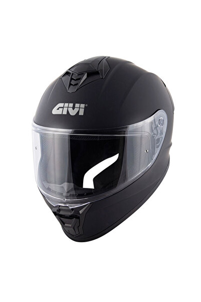 Givi 50.X Mat Siyah Kapalı Motosiklet Kaskı