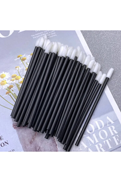 Choice5 50 قطعة سوداء للبيع بالجملة 50/1000 قطعة فرشاة شفاه للاستخدام مرة واحدة إكسسوارات نسائية أحمر شفاه لامع العصي