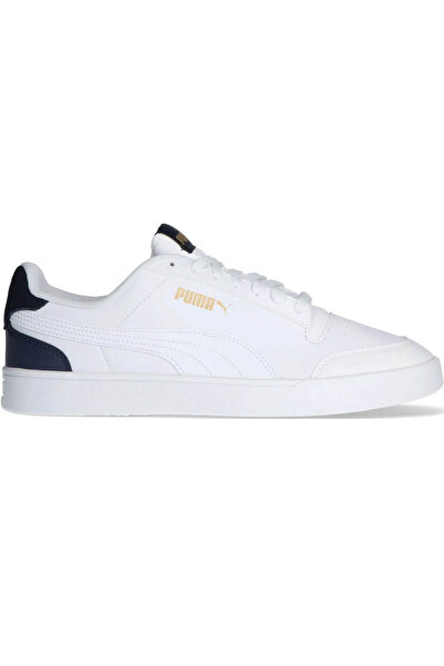 Puma Pantofi sport pentru bărbați Shuffle White-Puma White-Peaco
