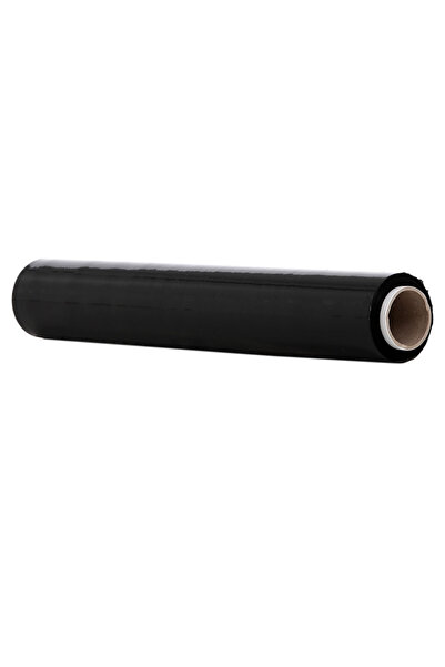 OEM Manual stretch film, width 500 mm, length 124 m, thickness 23 microns, weight 1.6 kg, black