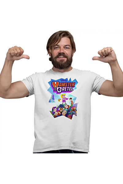 OEM Tricou Barbati Hamster Gretel Desen Animat