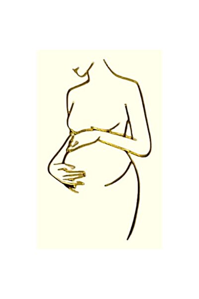 VERSAGO Topper tort femeie gravida, viitoare mamica, decor elegant pentru tor...