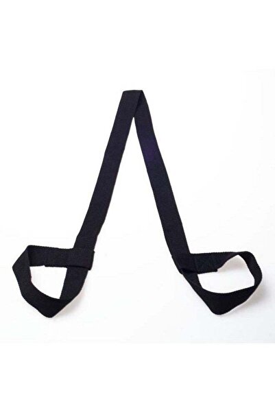 Bukela حزام حصيرة قابل للتعديل لحصائر التمرين الكبيرة، أسود