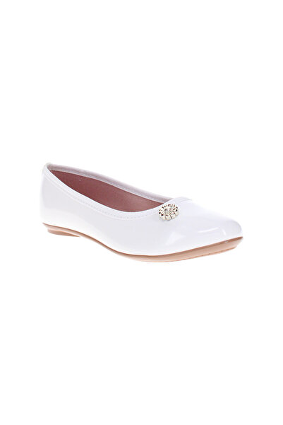 Molekinha By Styli Solid Flat Ballerinas with Metal Accent