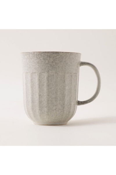 Dallaty Ceramic Mug In Grey
