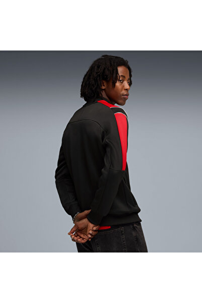 Puma Ανδρικό μαύρο μπουφάν Scuderia Ferrari MT7 (632764-01)
