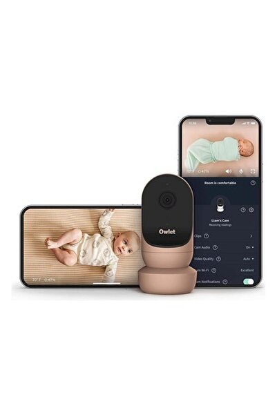Owlet Cam 2 - Kameralı ve Sesli Video Bebek Monitörü - Gül Kurusu