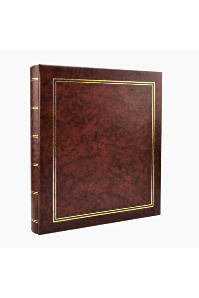 PROCART Classic book-type photo album, slip in 10x15, 500 photos Brown