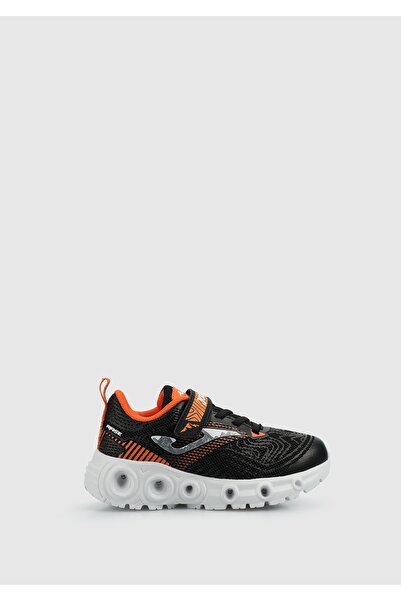 Joma Rase Jr 2501 Black Orange Black Boys' Sneaker Jrasew2501V