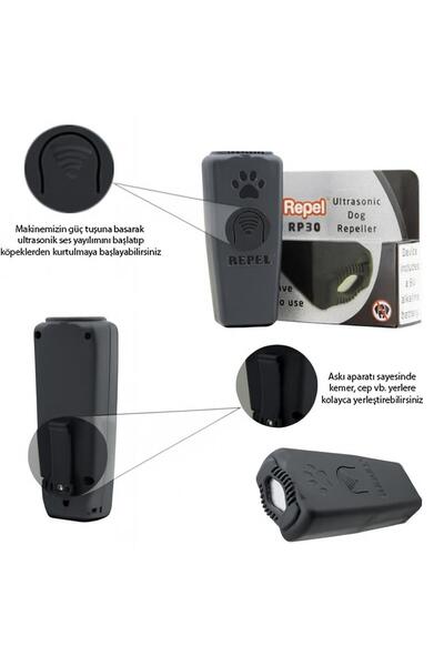 Repel RP 30 V2 El Tipi Köpek Kovucu Eğitici 30 Metre Etkili