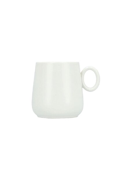 Dallaty porcelain matt white mug