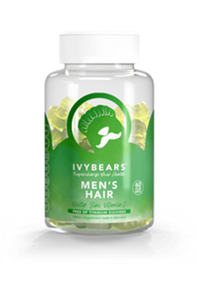 IvyBears Mens Hair Gummies 60s