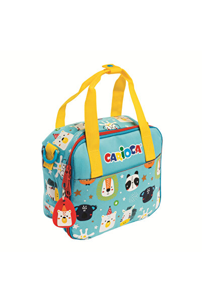 carioca DESENLİ BESLENME ÇANTASI MAVİ