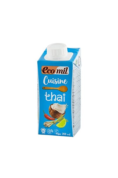 Ecomil Crema vegetala bio pentru gatit Thai, 200ml Cuisine