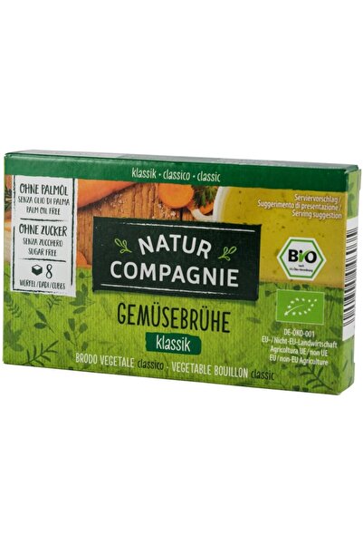 Natur Compagnie Supa bio de legume, 8 cuburi